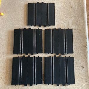 Vintage Eldon Five 6” Straight slot Car Track